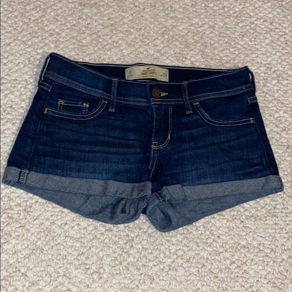 Low Rise Hollister Jean Shorts